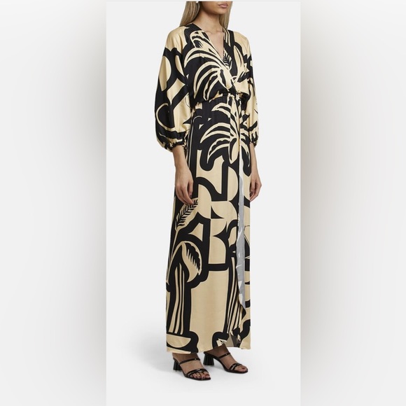 Eugenia Fernández Isola V-Neck Maxi Dress - Picture 3 of 3